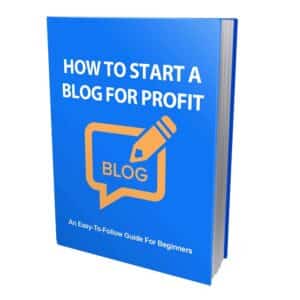How To Start a Blog For Profit